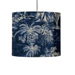 EBB & FLOW Palms indigo 30cm, cavo tornito/argento