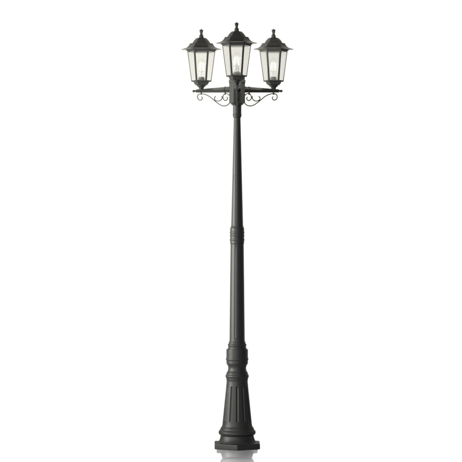 Nane Kültéri Kerti Lámpa Black - Lindby