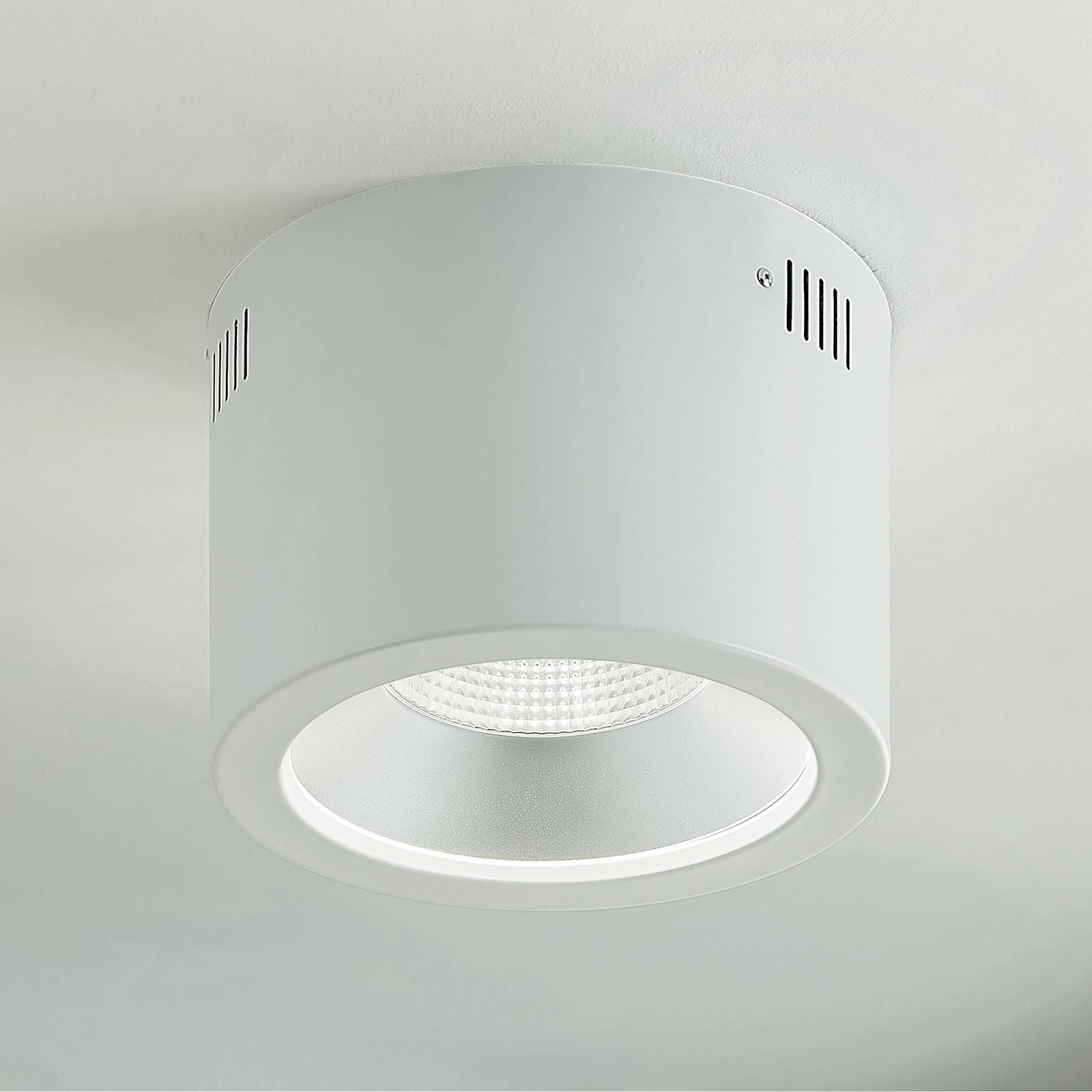 Arcchio Liddy -LED-alasvalo valkoinen Ø 23,2 cm