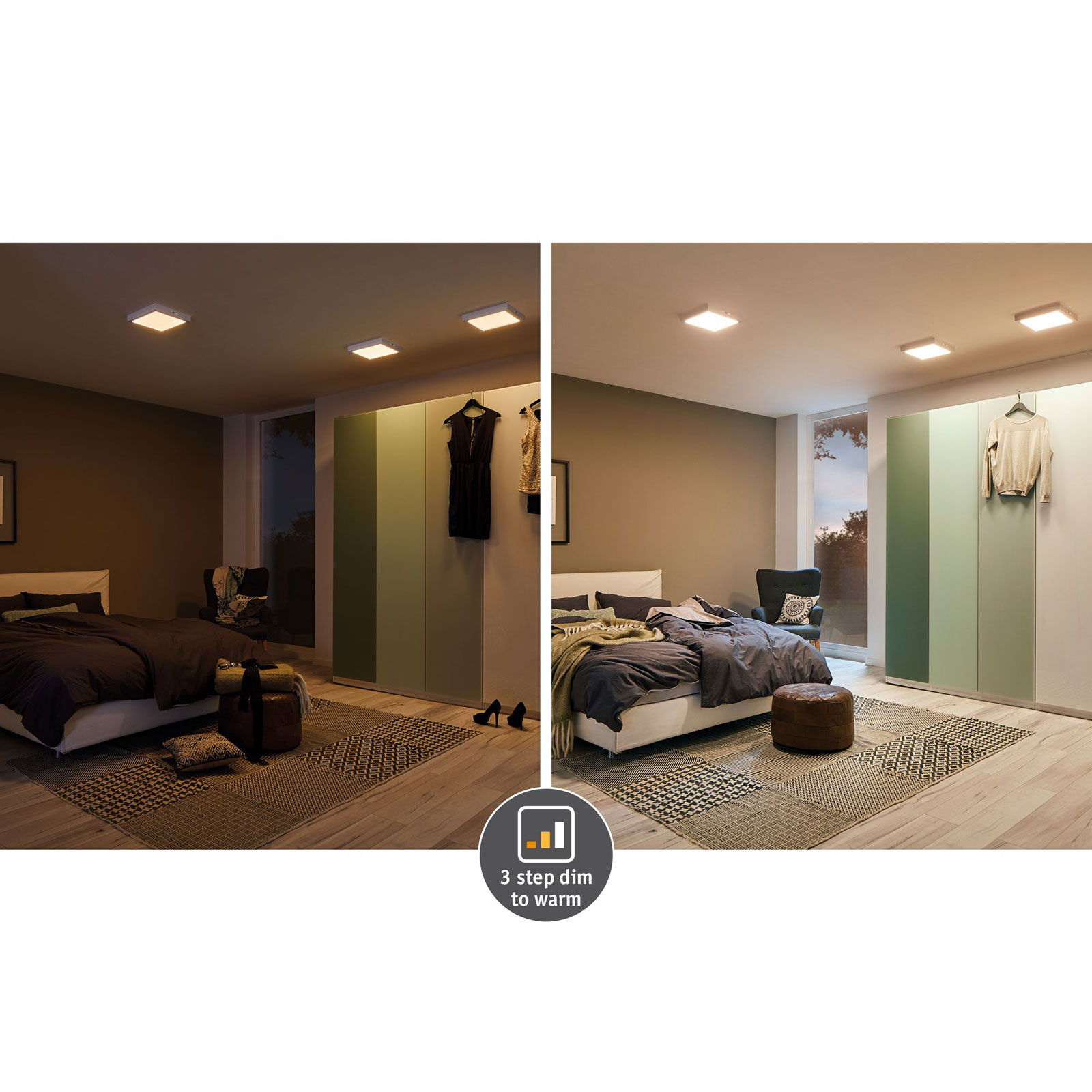 Paulmann Carpo LED-Deckenlampe rund