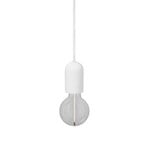 LEDVANCE Vintage 1906 Round pendant plaster white