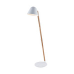 Tetja Lampadaire White/Light Wood - Lindby