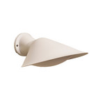 Applique Plume, alluminio/porcellana, bianca - DCW