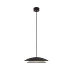 LEDS-C4 Lampă suspendată cu LED Noway Small, negru, CCT, centrală