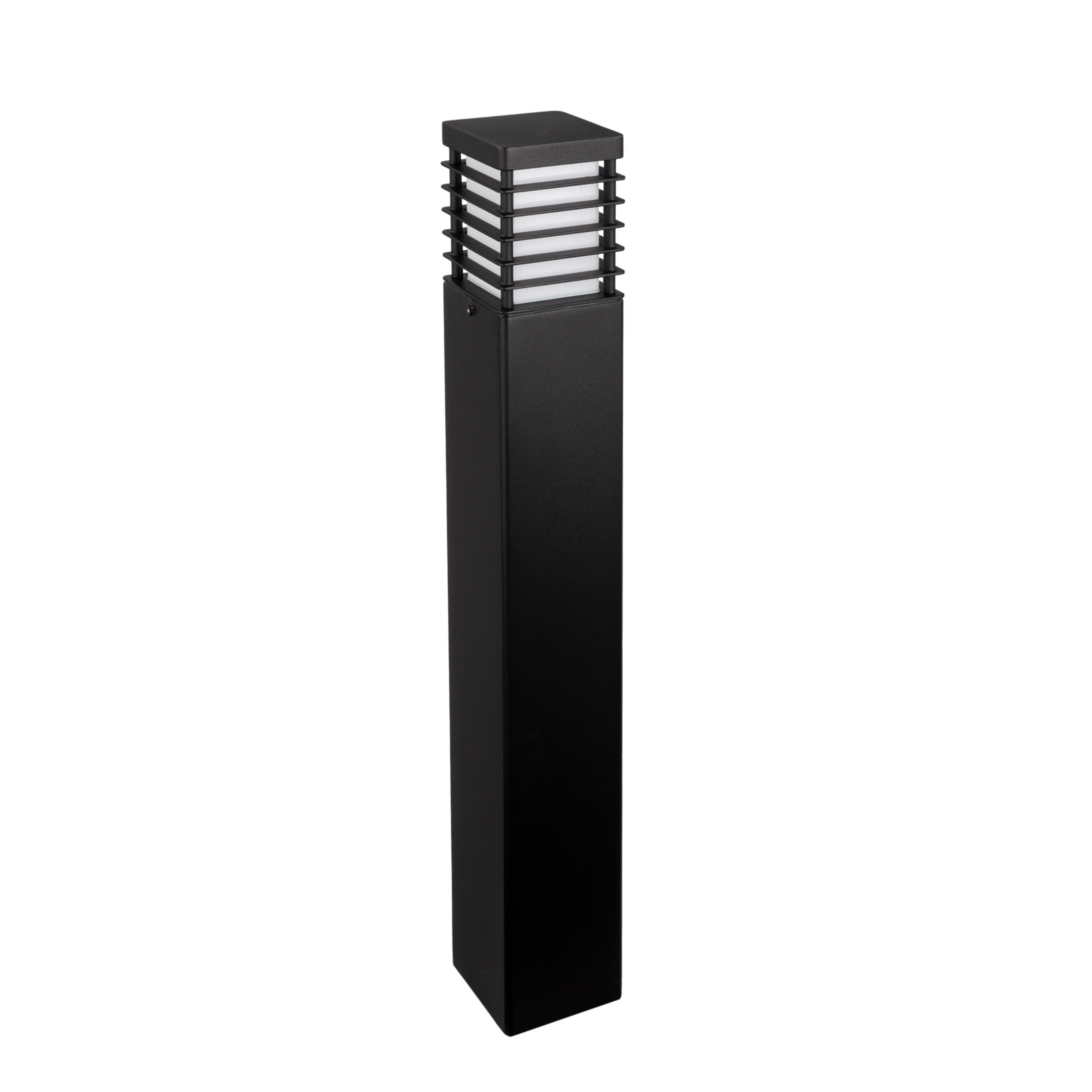 Candeeiro de caminho LED Halmstad 85 cm, 8,5 W, preta, com fixação ao solo -