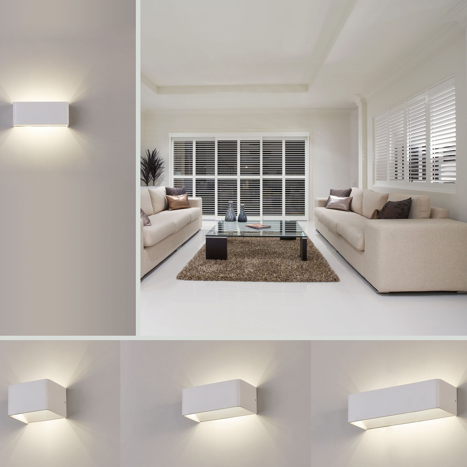 Applique murale LED ICONE, 2 700 K