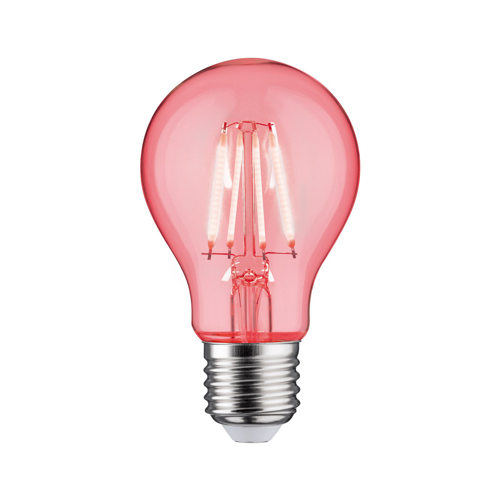 Paulmann LED žárovka E27 filament červená 1,3W