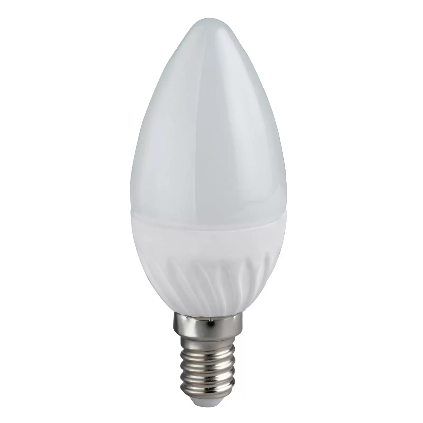 LED gyertya lámpa E14 5W, dimmelhető, meleg fehér