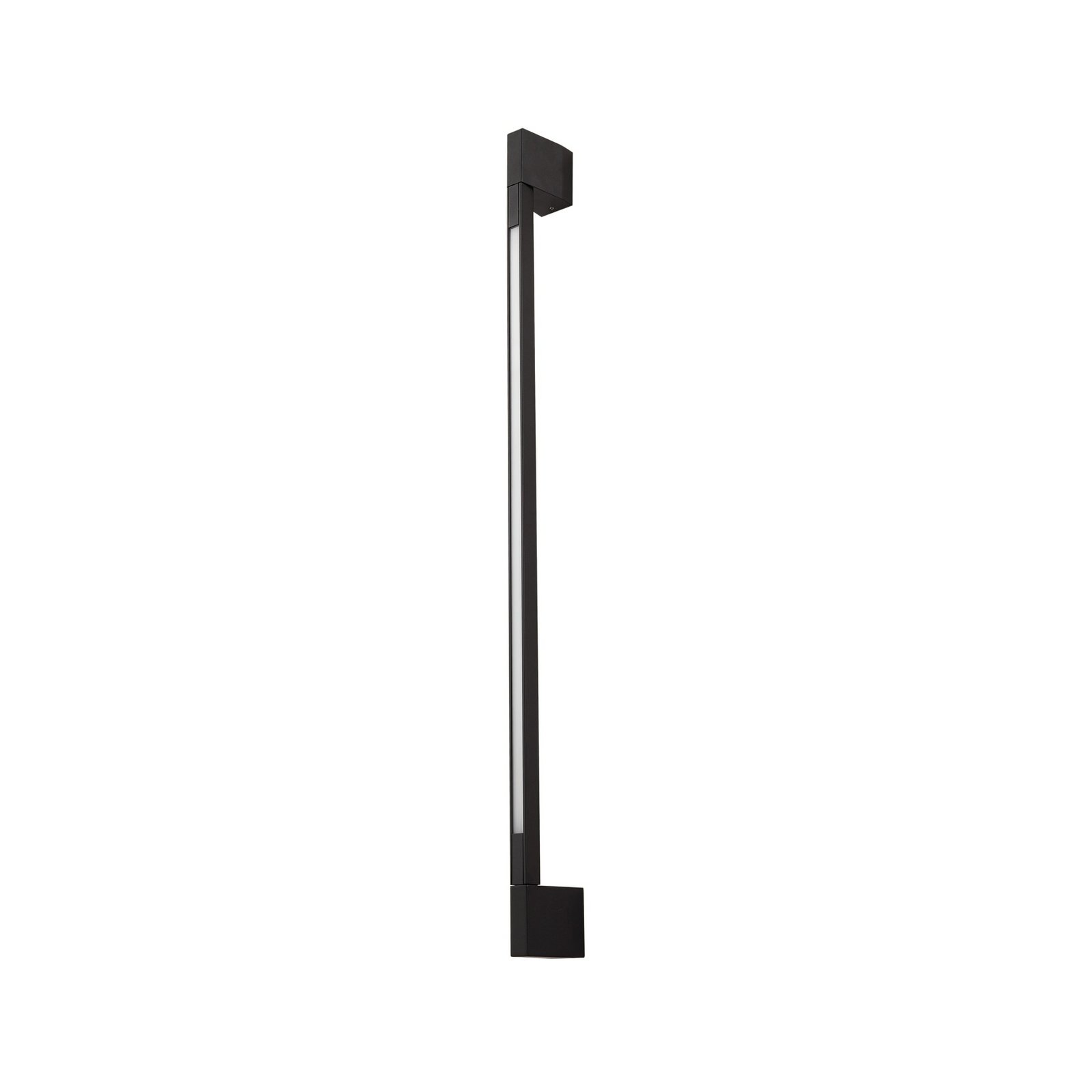 Neano Kinkiet zewnętrzny LED wysokość 90 cm IP54 czarny metal - Lindby