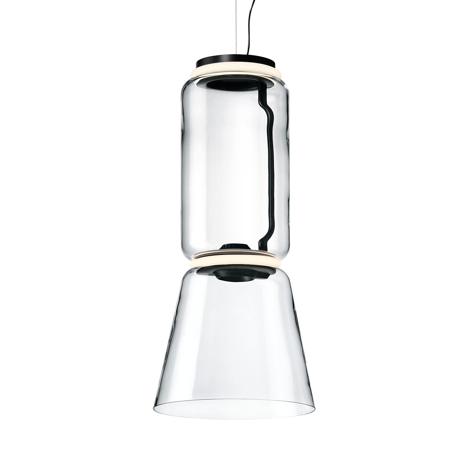 FLOS Noctambule Hängelampe Low Cylinder & Cone