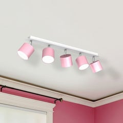Downlight Cloudy 5 luces rosa