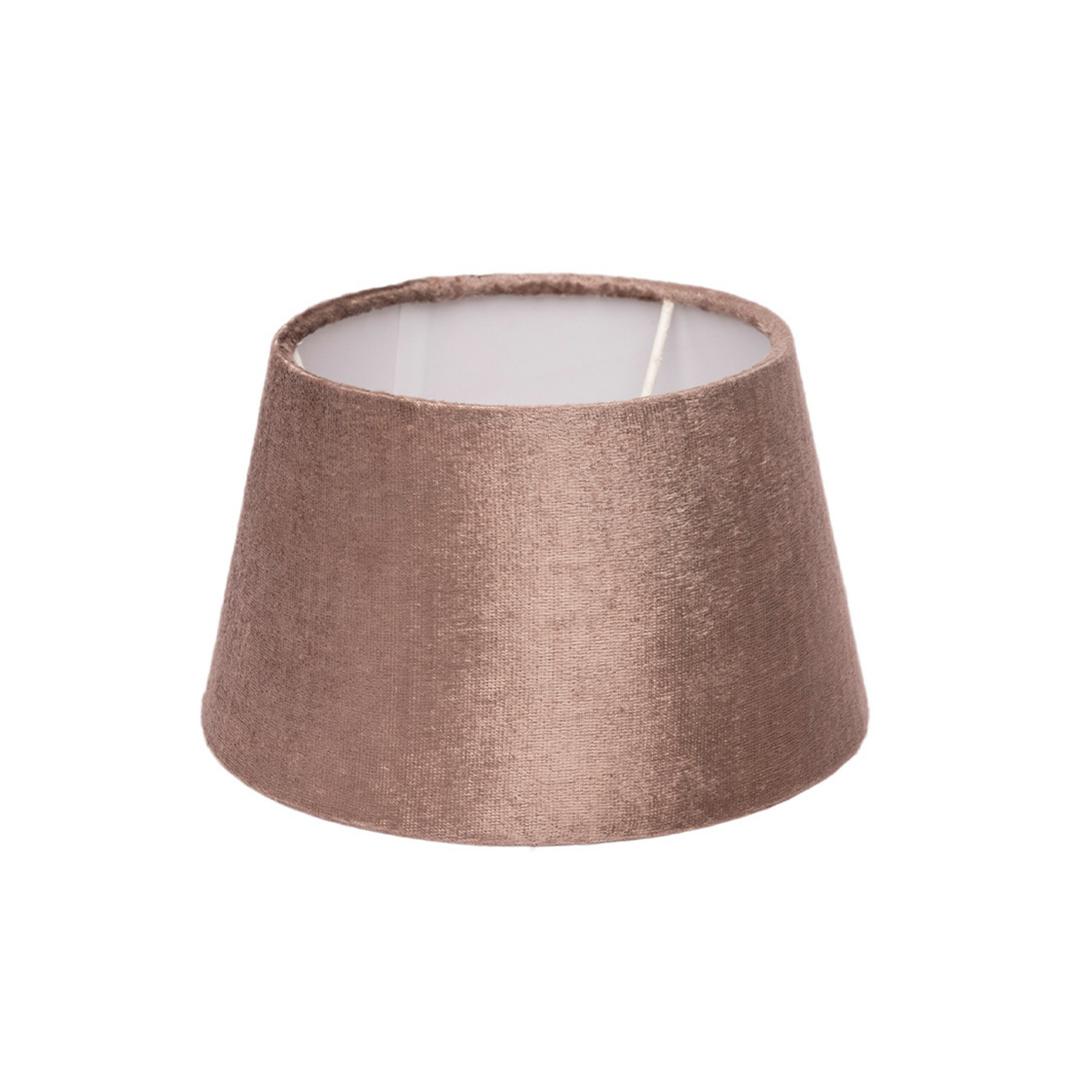 Lola lámpabúra, barna, Ø 33 cm, bársony – Watt & Veke