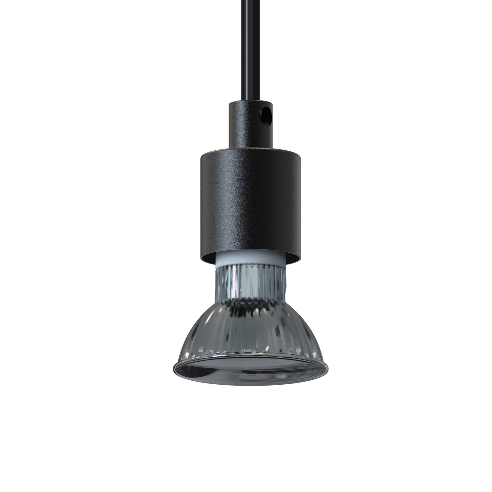 Narion 6 Cluster Suspension Noir - Lucande