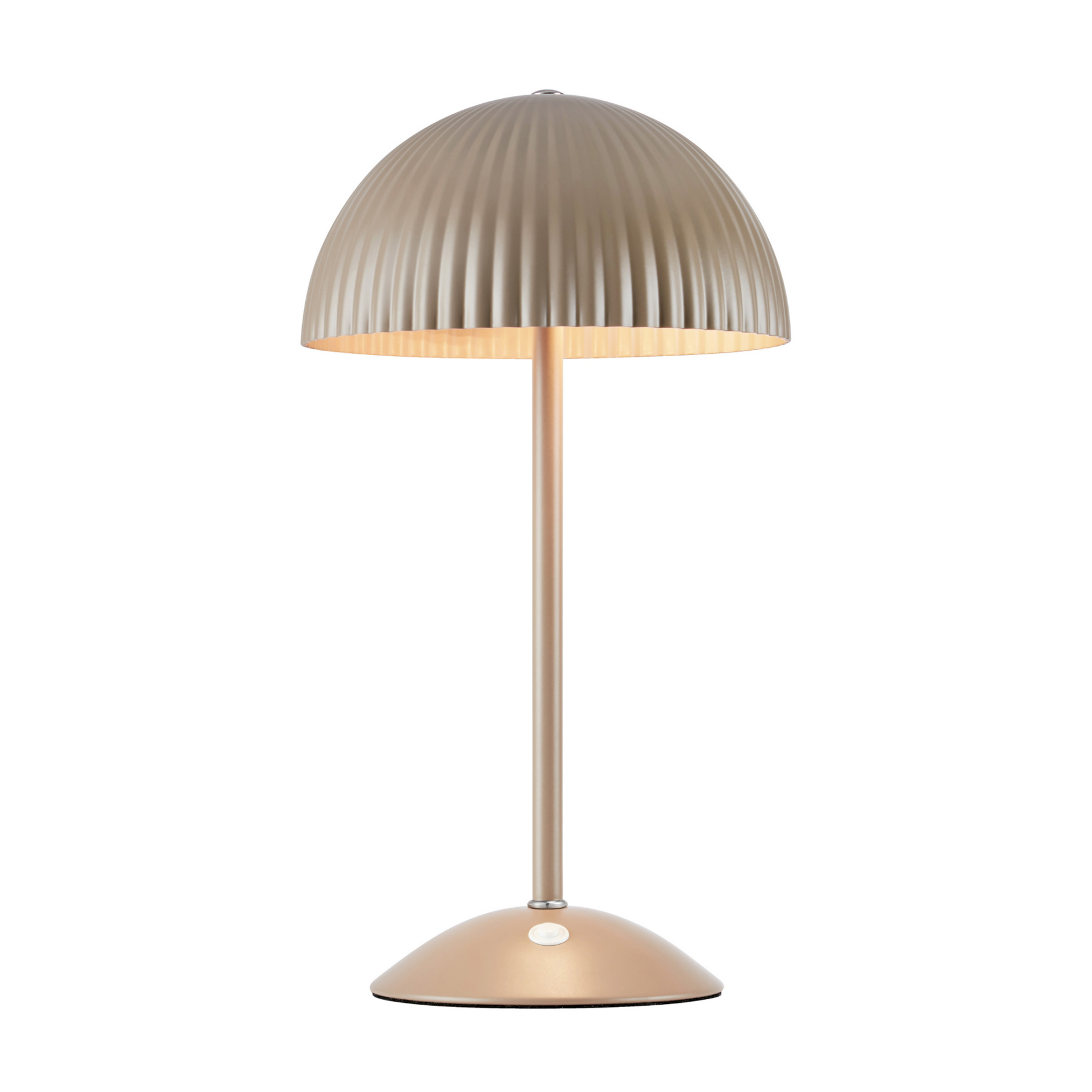 Zin table lamp, brown, iron, height 35.5 cm, G9 - Markslöjd