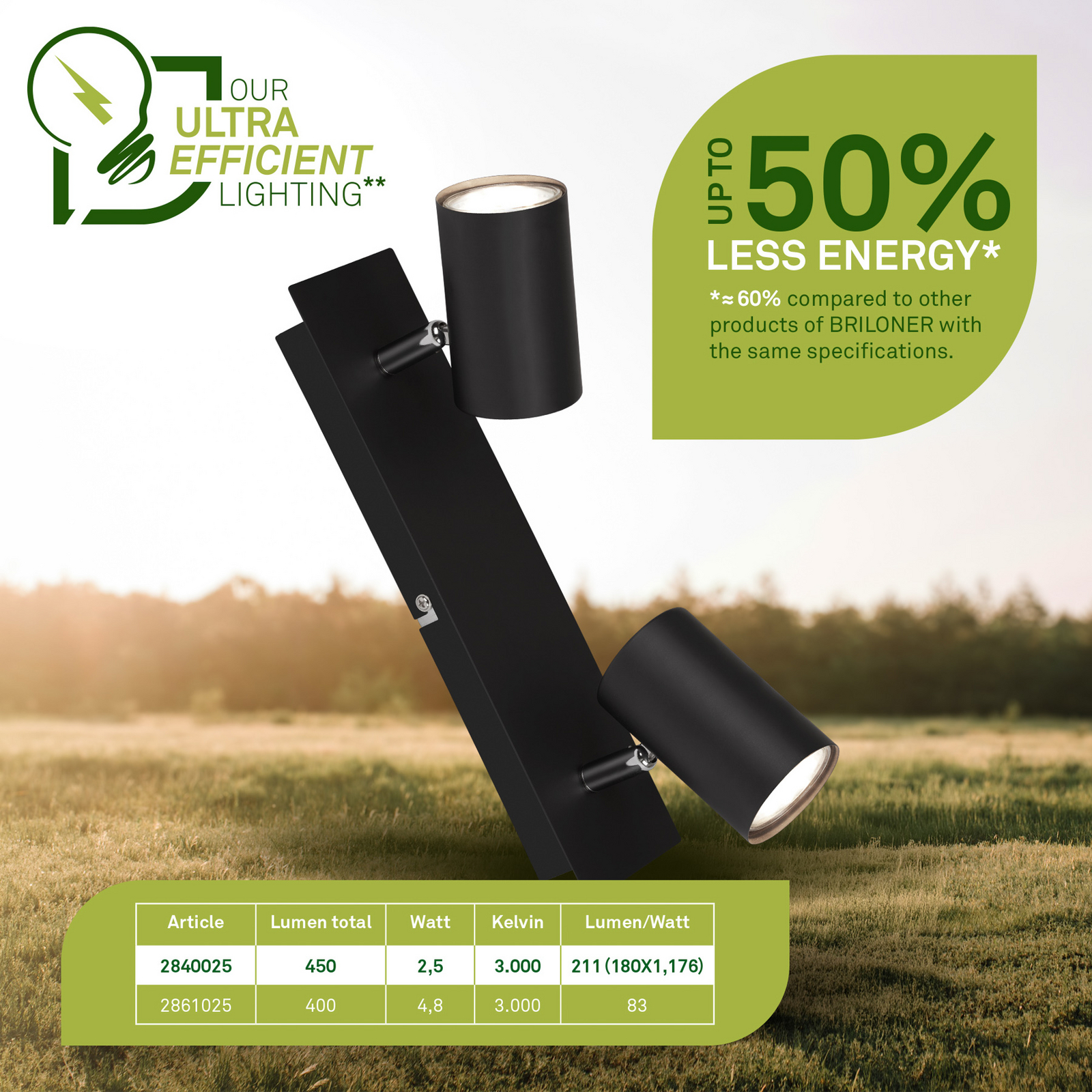 Φωτιστικό οροφής Isil A, μαύρο, 2-φωτεινό, μεταλλικό, περιστρεφόμενο Φωτιστικό οροφής Isil A, μαύρο, 2-φωτεινό, μεταλλικό, περιστρεφόμενο