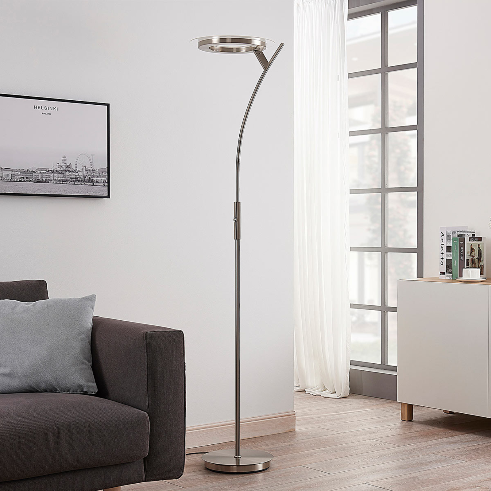 tall floor lamp with dimmer