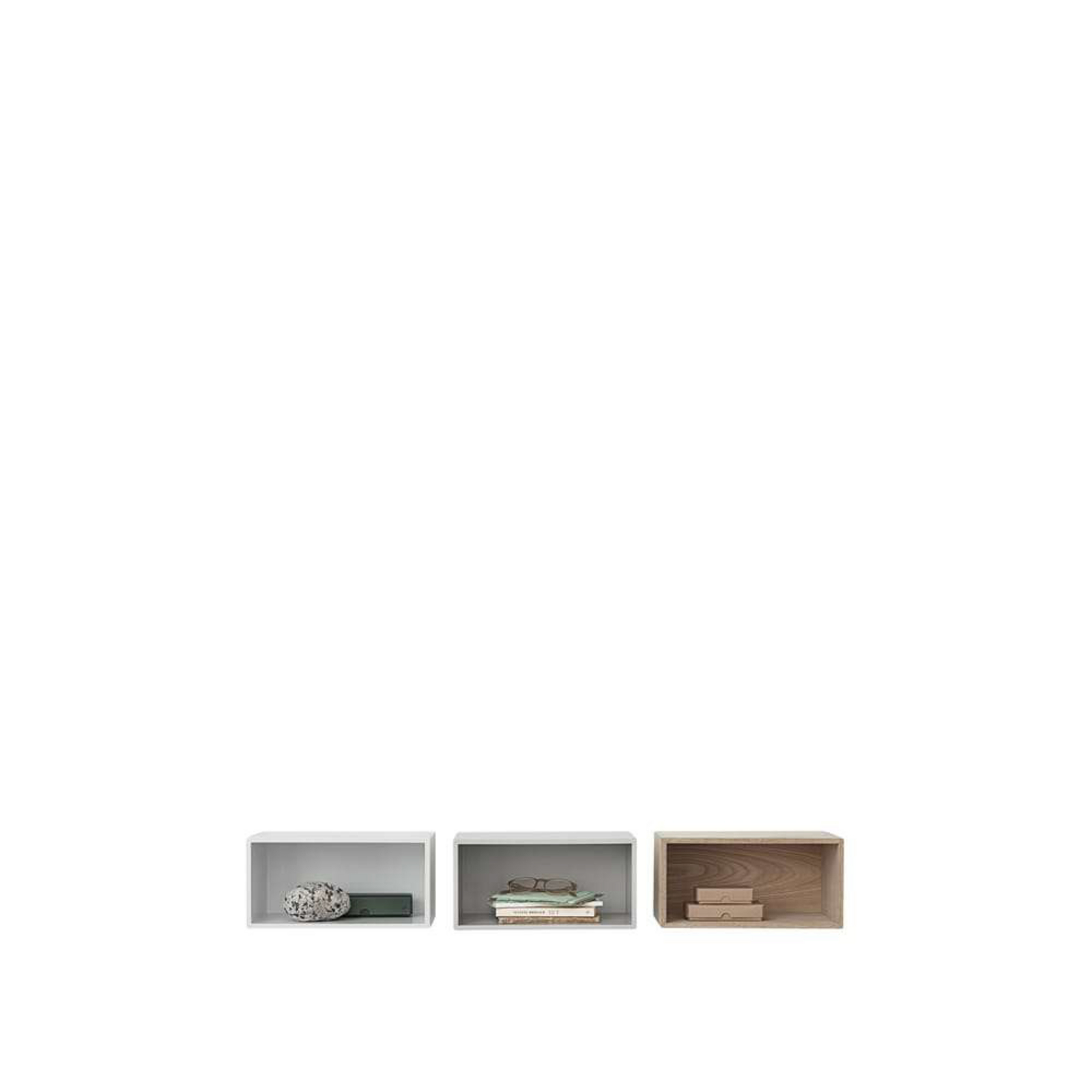 Mini Stacked Storage System Large White - Muuto