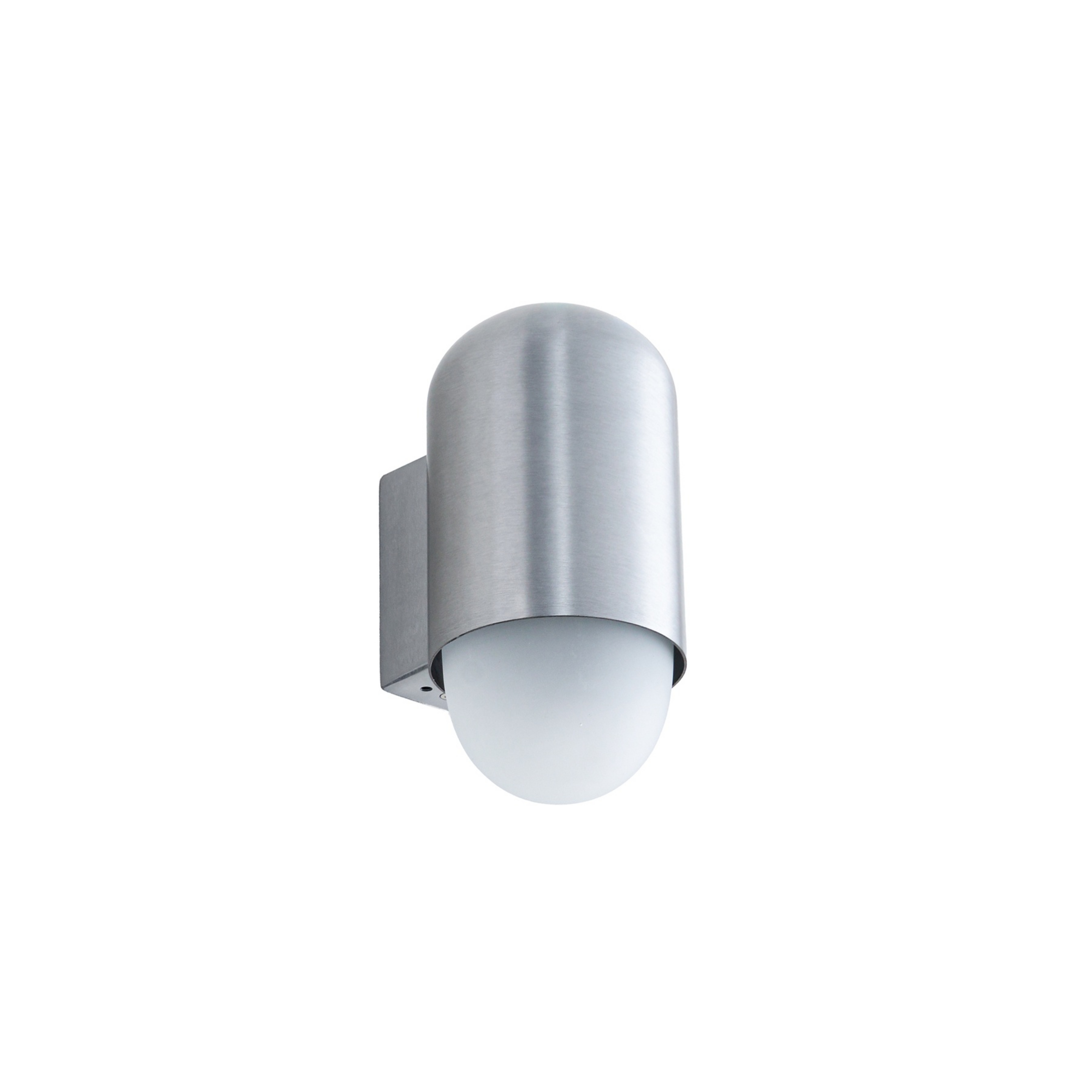 Pilva udendørs væglampe, IP44, E27, metal, aluminium - Lindby