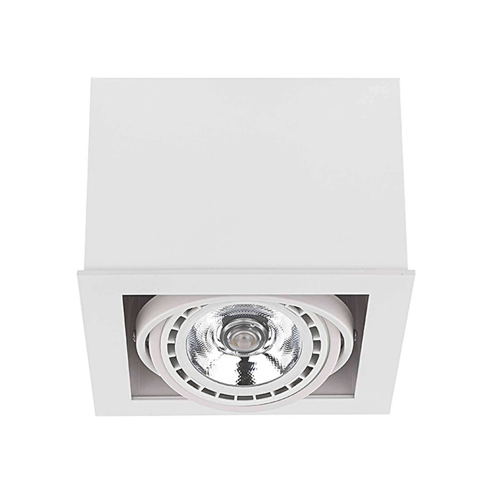 Downlight Box I, einflammig, weiß