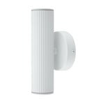 Lampa ścienna Hubble, biała, wysokość 21 cm, IP44 - Globen Lighting