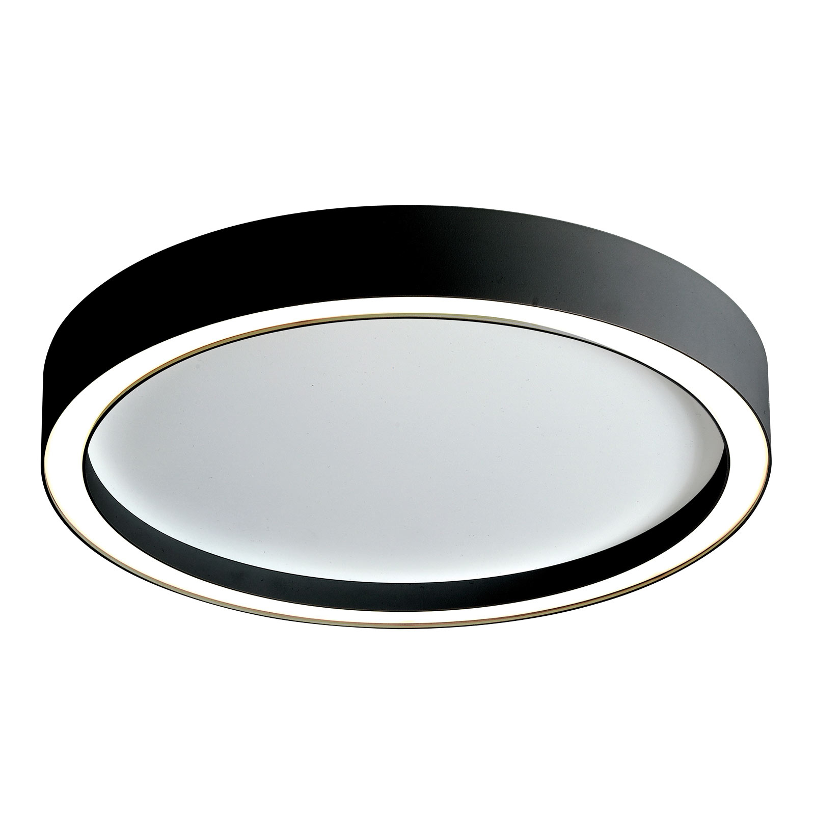Stropní svítidlo Bopp Aura LED Ø 40 cm bílá/černá