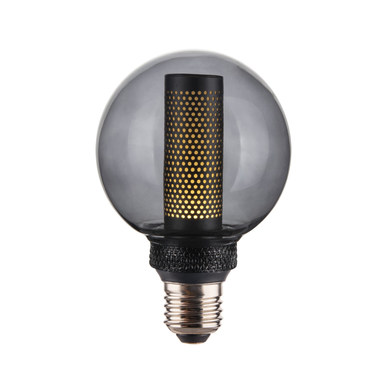 Colors Core LED-pære G80, E27, røget, 2.200 K, 3 W – Halo Design