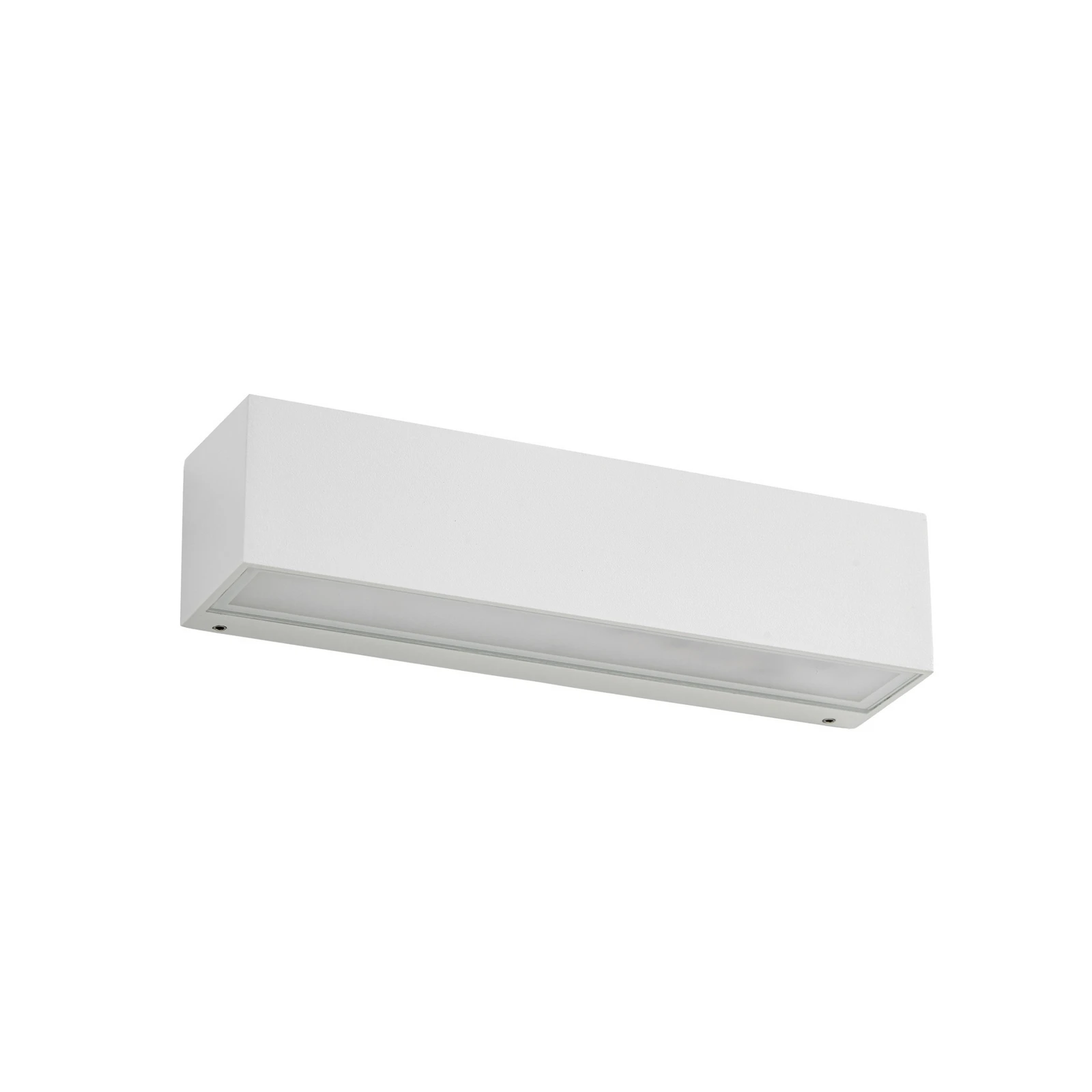 Lucande LED-Außenwandlampe Lengo, 25cm, weiß, up/down, 3000K