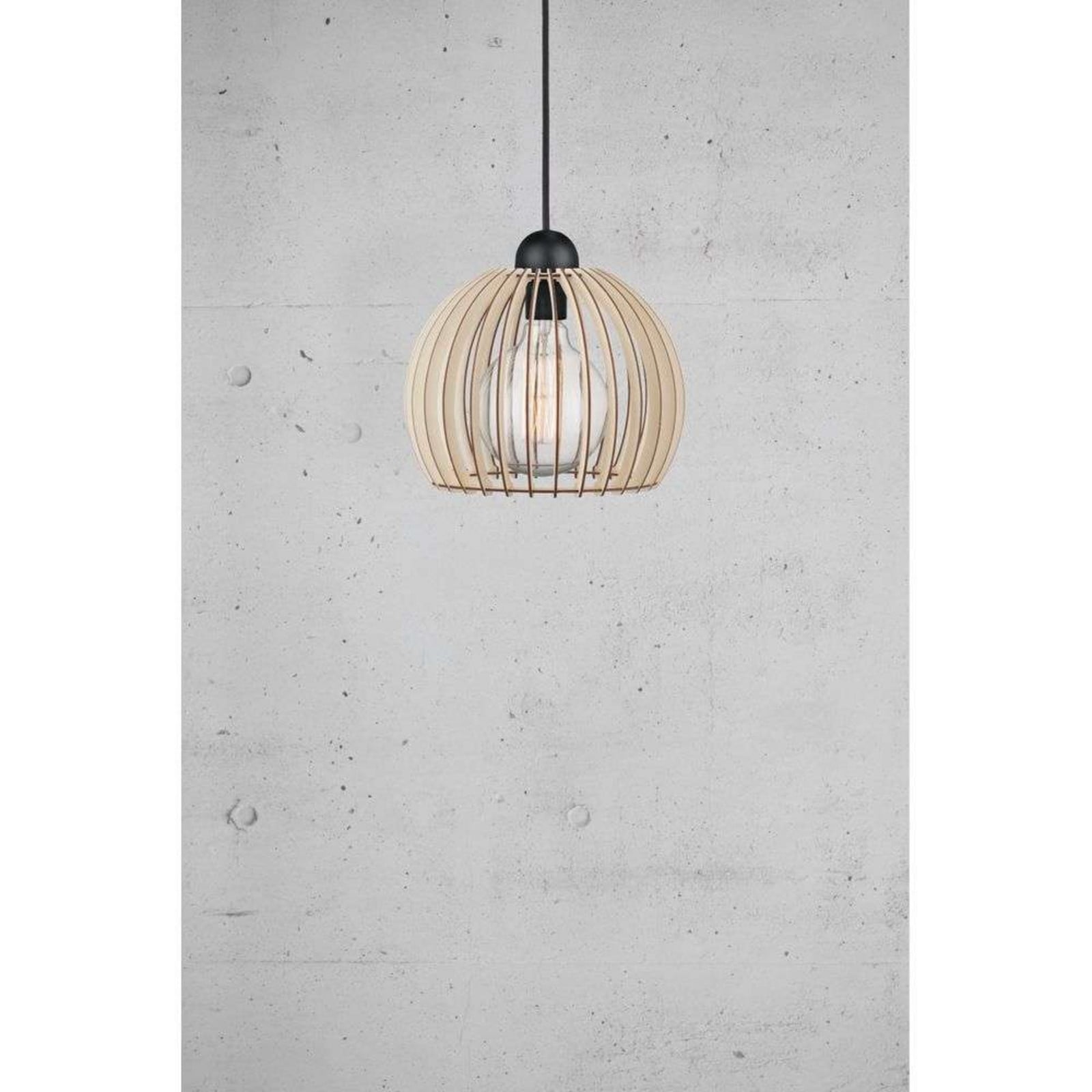 Chino 25 Taklampa Wood Nordlux - Vardagsrum - Tr&auml;