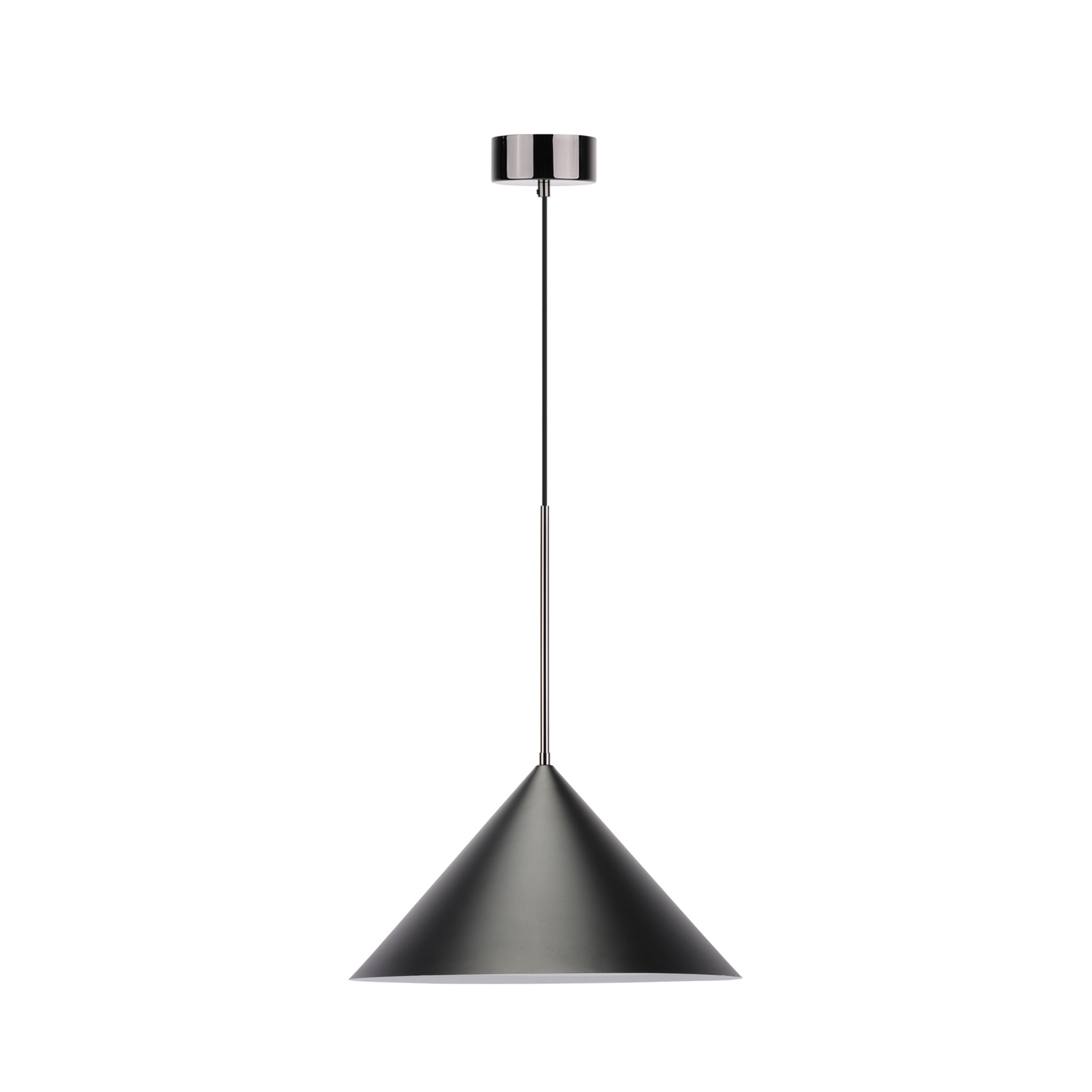 Kuro Pendellampe, schwarz, Ø45 cm, Metall, E27 - Watt & Veke