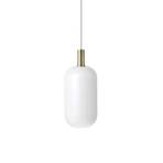 Collect Lustră Pendul Opal Tall Low Brass - ferm LIVING