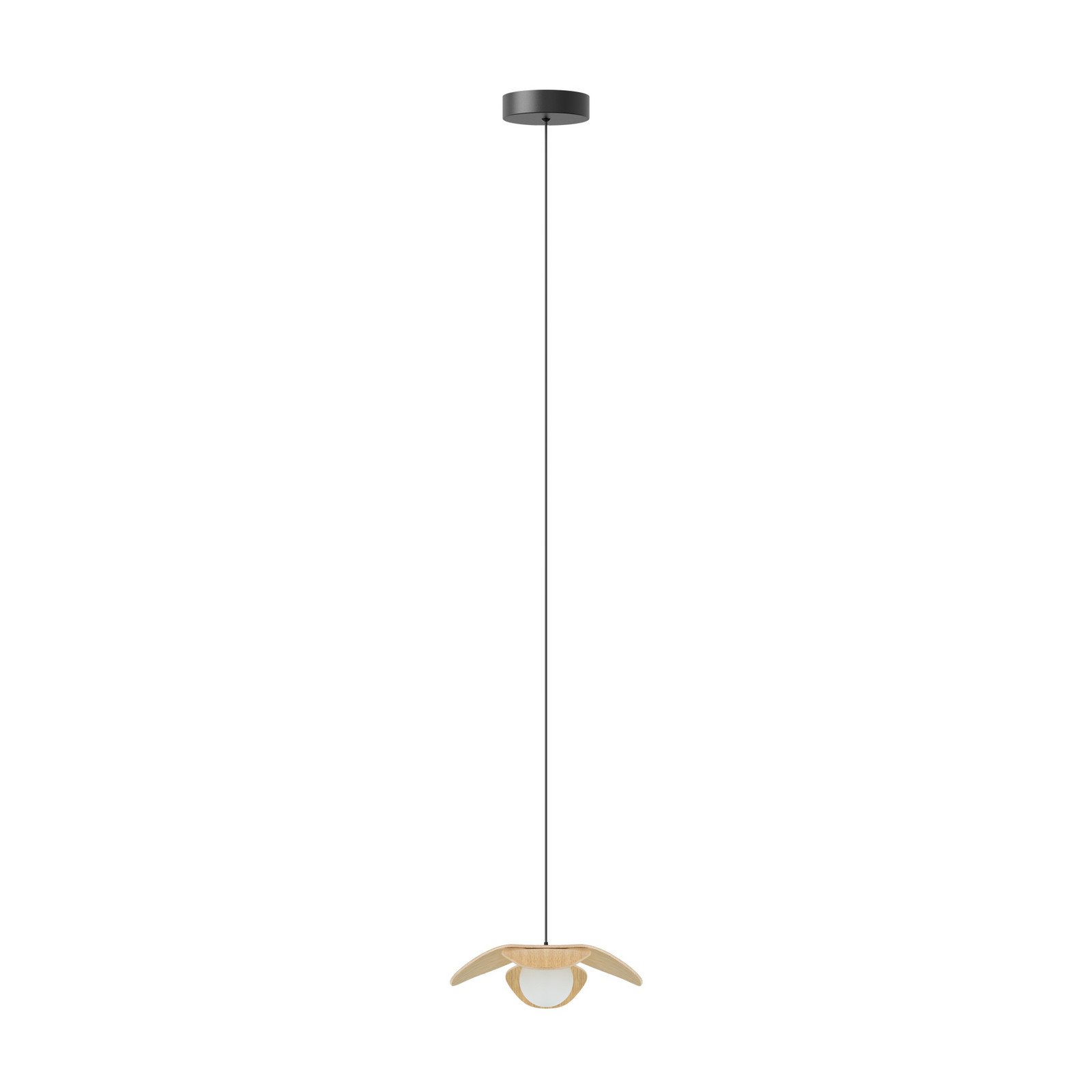 UMAGE Forget Me Not mini pendul 1 bec stejar - Camera de zi / sufragerie - Design - stejar alb - Lemn