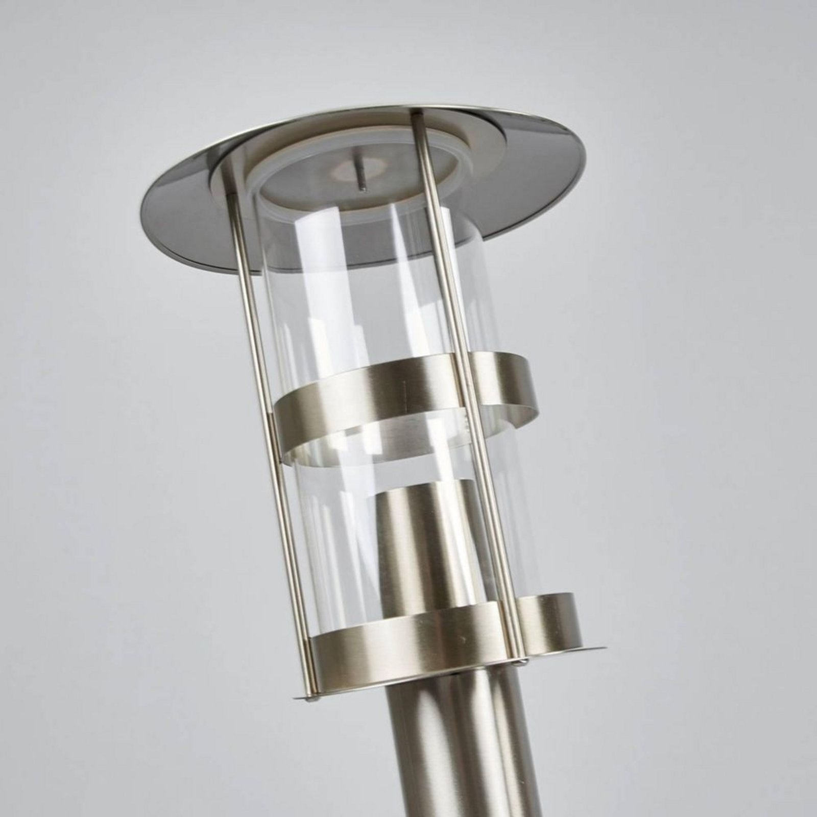 Noemi Zahradní Lampa H80 Stainless Steel - Lindby