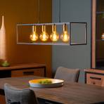 Ruben hanglamp met frame, 4-lamps