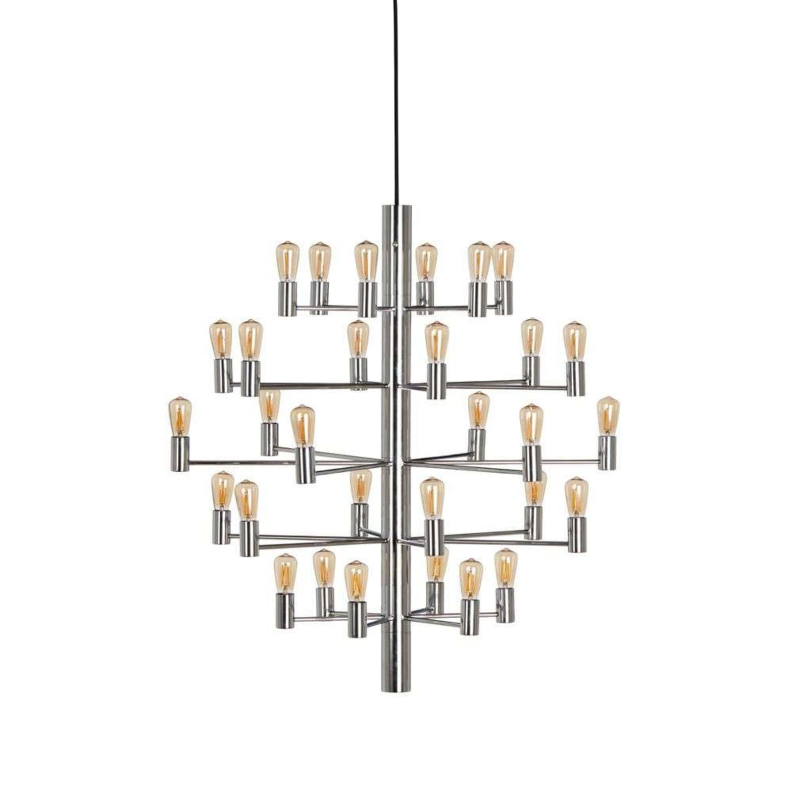 Manola 30 Lysekrone Chrome Herstal - Stue - Metal