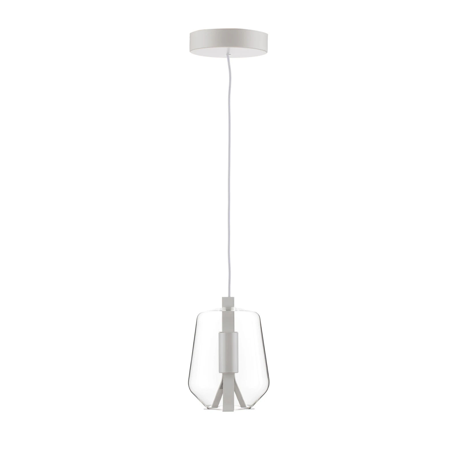 Prandina Luisa S1 pendul dimabil 2700K alb/transp.