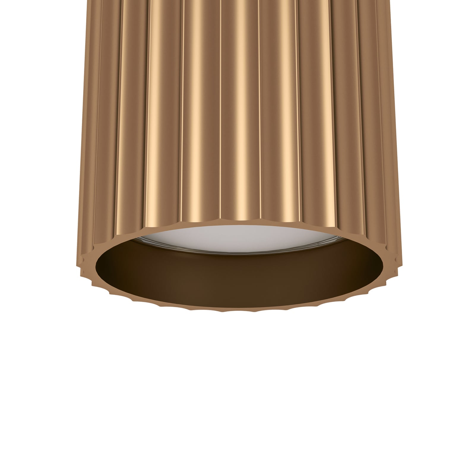 Væglampe Portillo, messing, højde 20 cm, 2 lyskilder, GU10