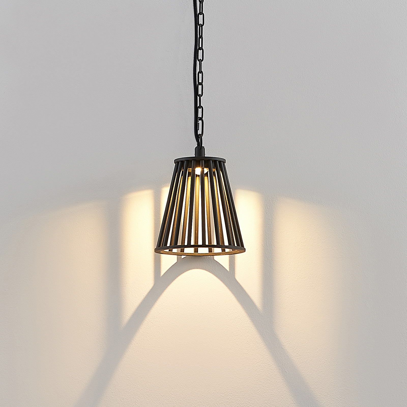 Miray LED Außen Pendelleuchte Dark Grey - Lucande