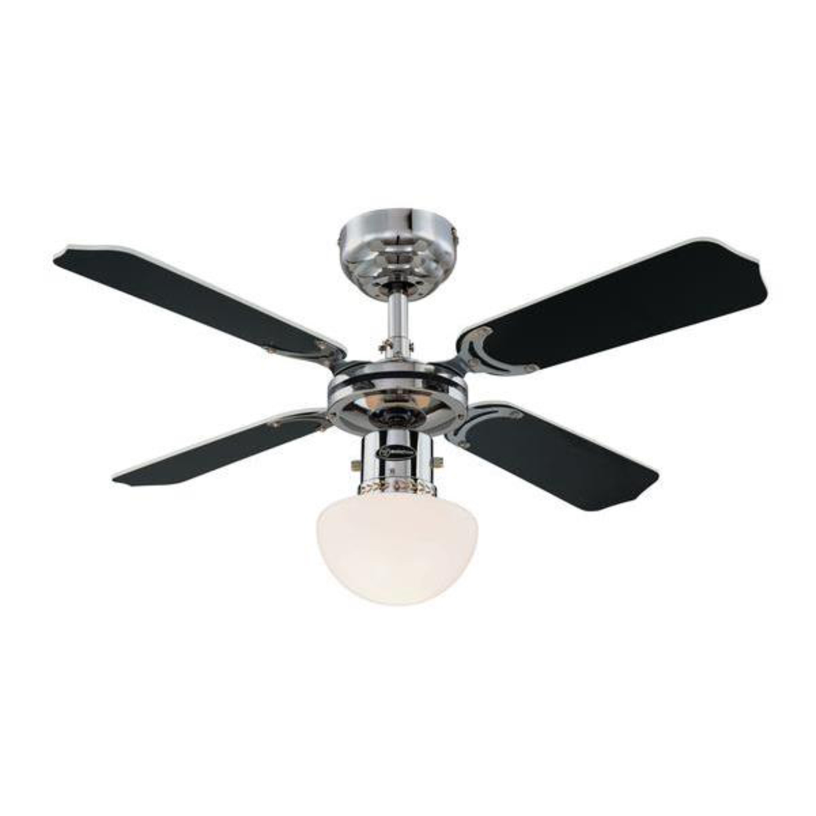 Portland Ambiance ceiling fan with light Lights.co.uk