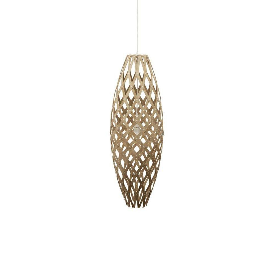 david trubridge Hinaki Taklampa H90 Bamboo, trä från david trubridge