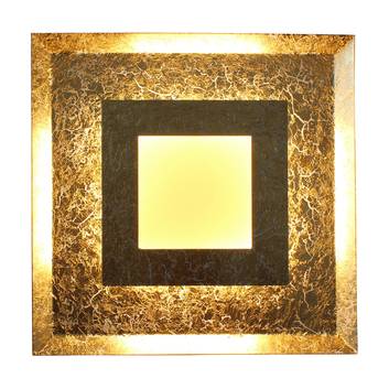 LED-Wandleuchte Window gold