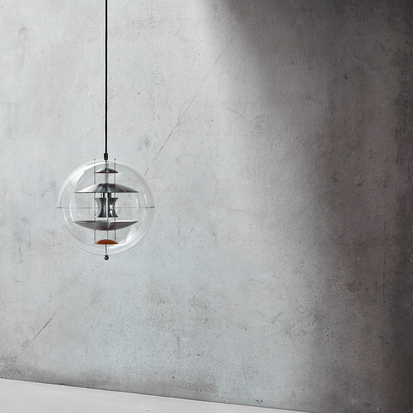VP Globe Pendant 40 Brushed Alu - Verpan