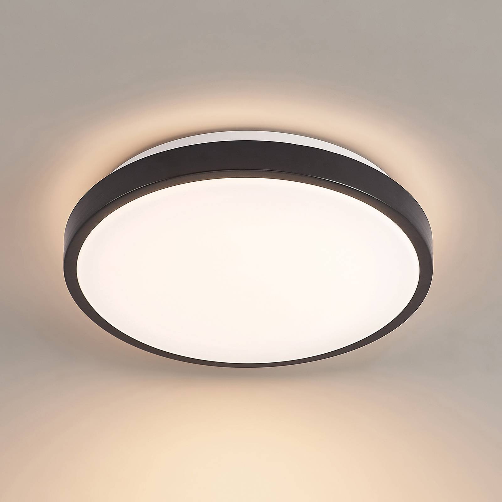 Lindby Villum lampa sufitowa LED, 29,5 cm