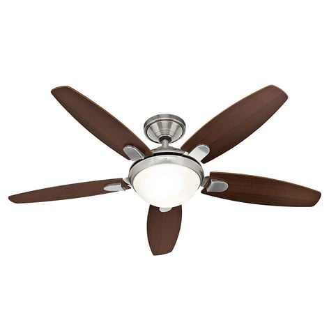 Hunter Contempo Ventilator Leuchte walnuss/kirsch