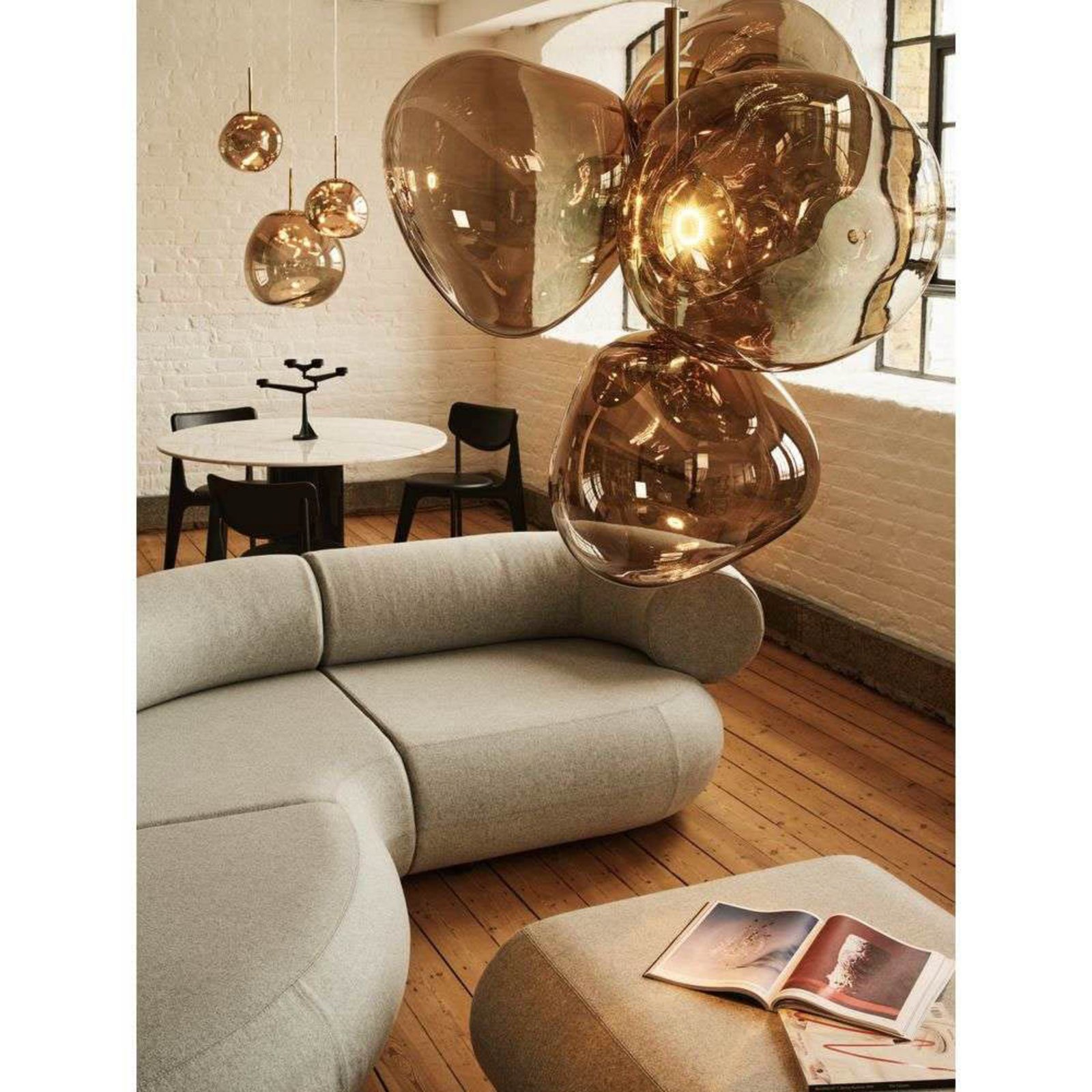 Spin Kerzenhalter Mini Black - Tom Dixon