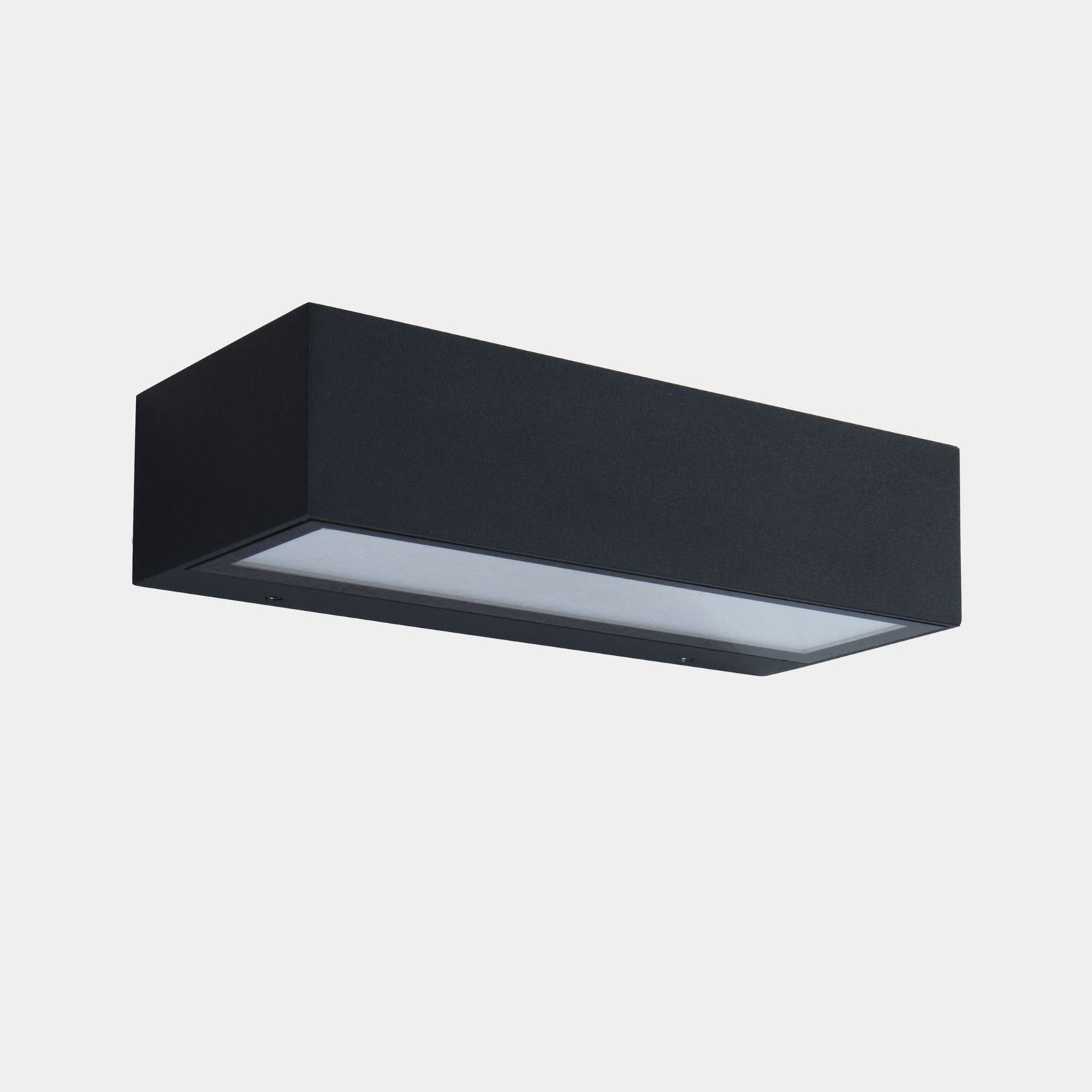 LEDS-C4 LED outdoor wall lamp Nemesis, anthracite width 19.5 cm