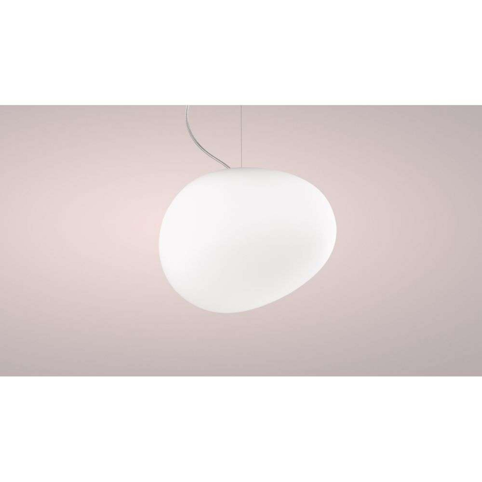 Gregg Grande LED Visilica Bijela - Foscarini