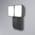 OSRAM LED sensor outdoor wall spotlight ENDURA PRO, grey, IP55