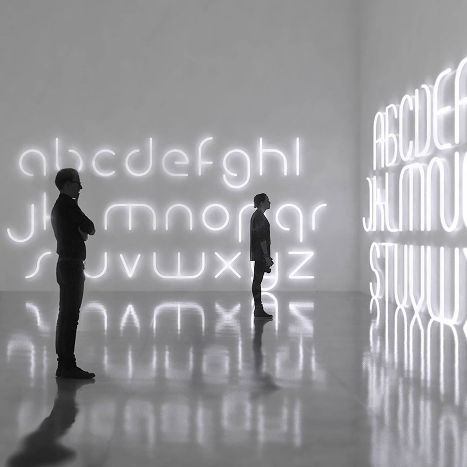 Artemide Alfabet światła ściana duża litera X
