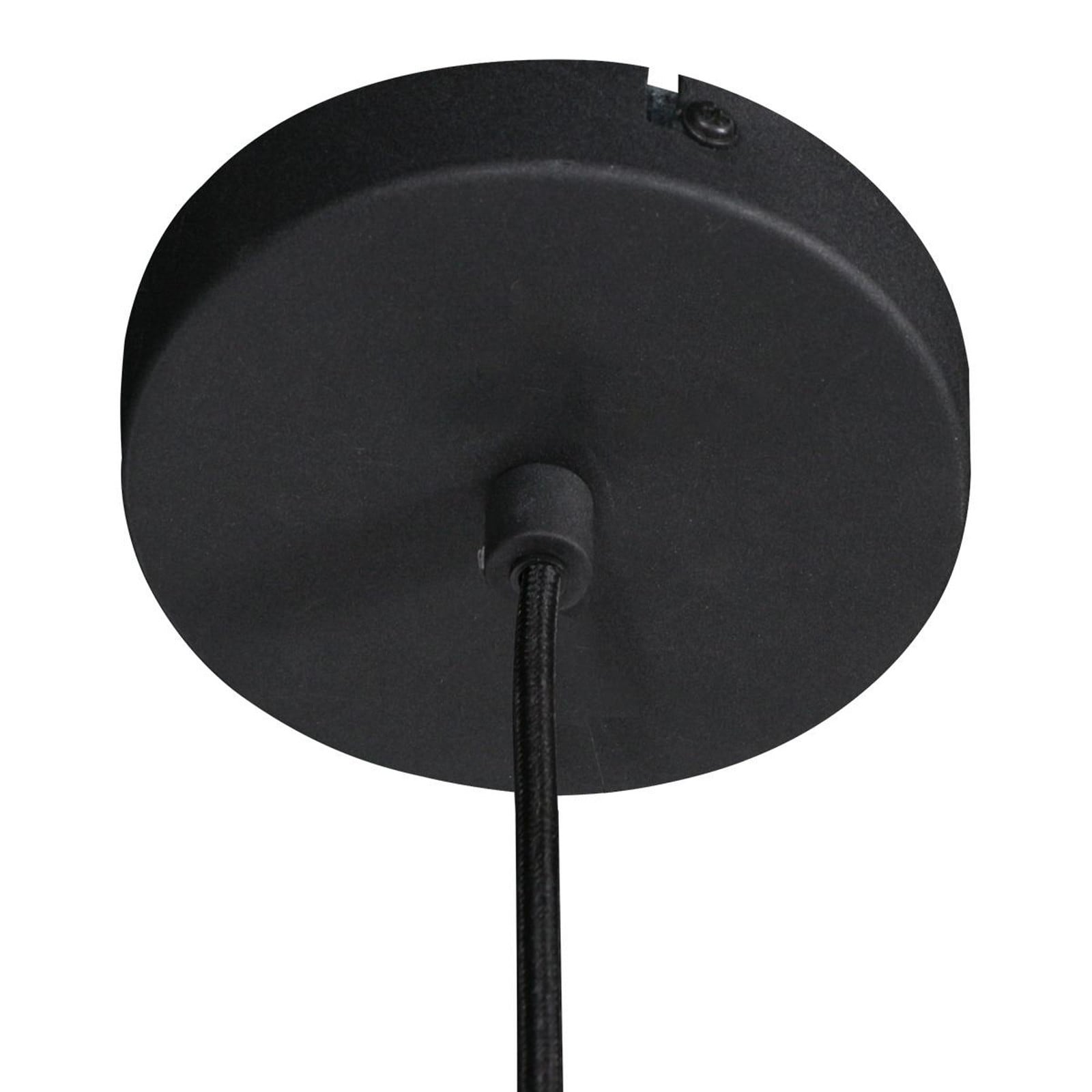 Steinhauer Lampă suspendată Flinter decor lemn metal Ø 50 cm E27 - Camera de zi / sufragerie - Modern - decor din lemn