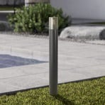 EGLO veilampe CROPANI, svart/grå, høyde 80 cm, IP54 E27